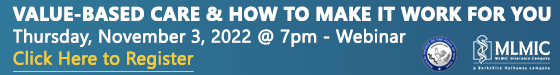 MSSNY Pulse: October 28, 2022 5 MLMIC Banner