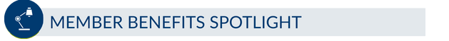 Member Benefits Spotlight