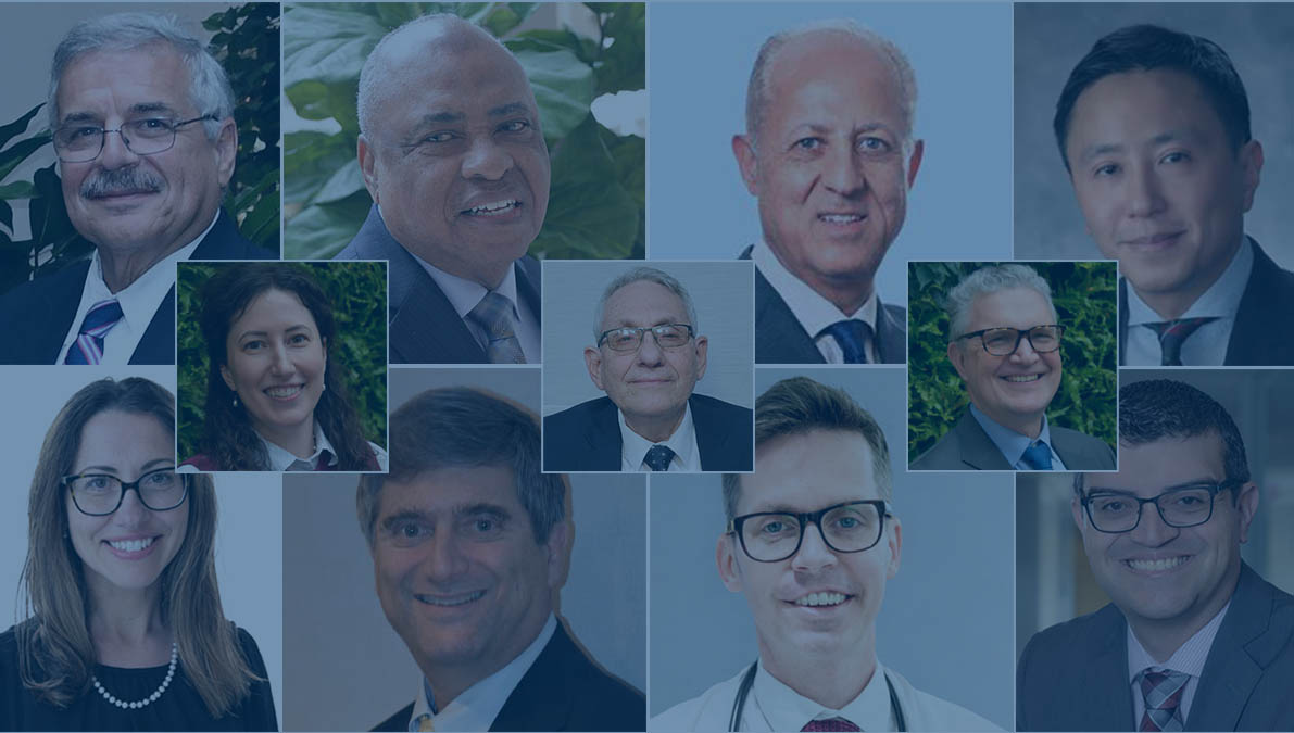 Collage of smiling MSSNY Officers