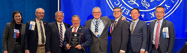 Representative Joseph D. Morelle of Rochester was honored with the 2026 MSSNY Legislative Champion Award