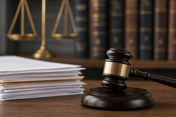 Pulse 5/22/2026: MultiPlan Litigation Update 3 judge's gavel on a desk with a stack of papers and books in the background