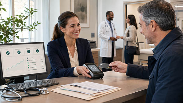 PULSE 8/21/2026: Running a Medical Practice is Hard Enough; Getting Paid Shouldn’t Be 3 Seamless contactless payment in a medical practice