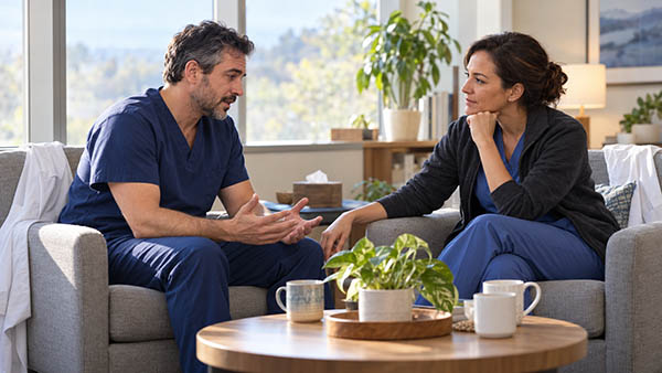 PULSE 10/2/2026: Seventy-One Percent of Physicians Say There is Stigma Surrounding Mental Health 3 Physician peer check-in, quietly hopeful